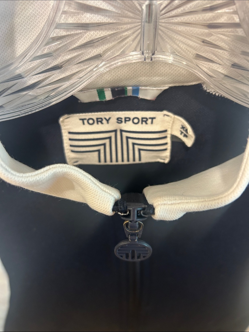Tory Sport Navy Track Jacket - Picture 2 of 3